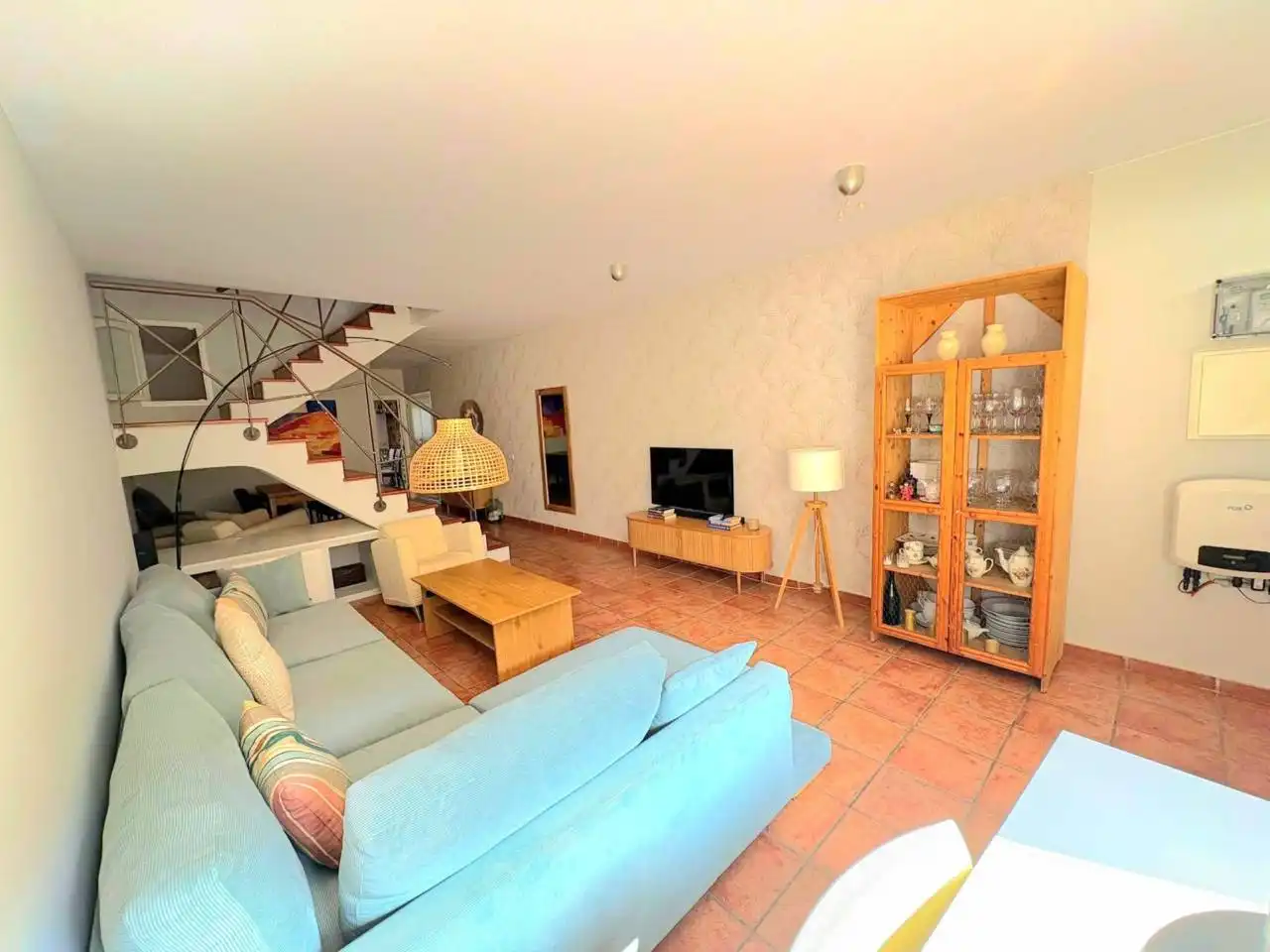 Living room of Houses for sale in Montmeló  with Air Conditioner, Heating and Private garden