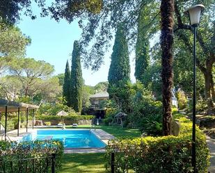 Jardí de Finca rústica en venda en Vallromanes amb Terrassa i Piscina