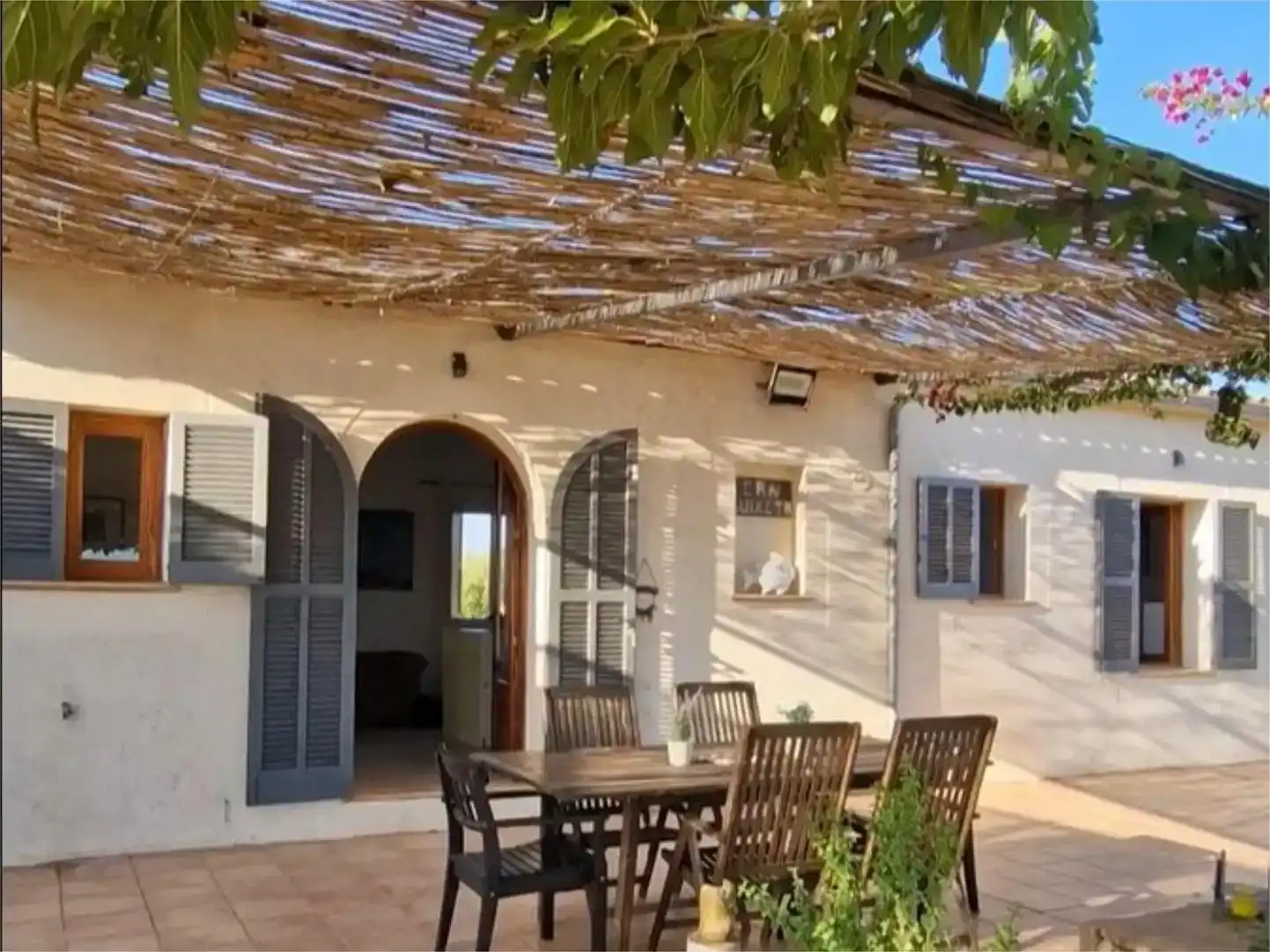 Terrassa de Casa o xalet de lloguer en Campos amb Piscina