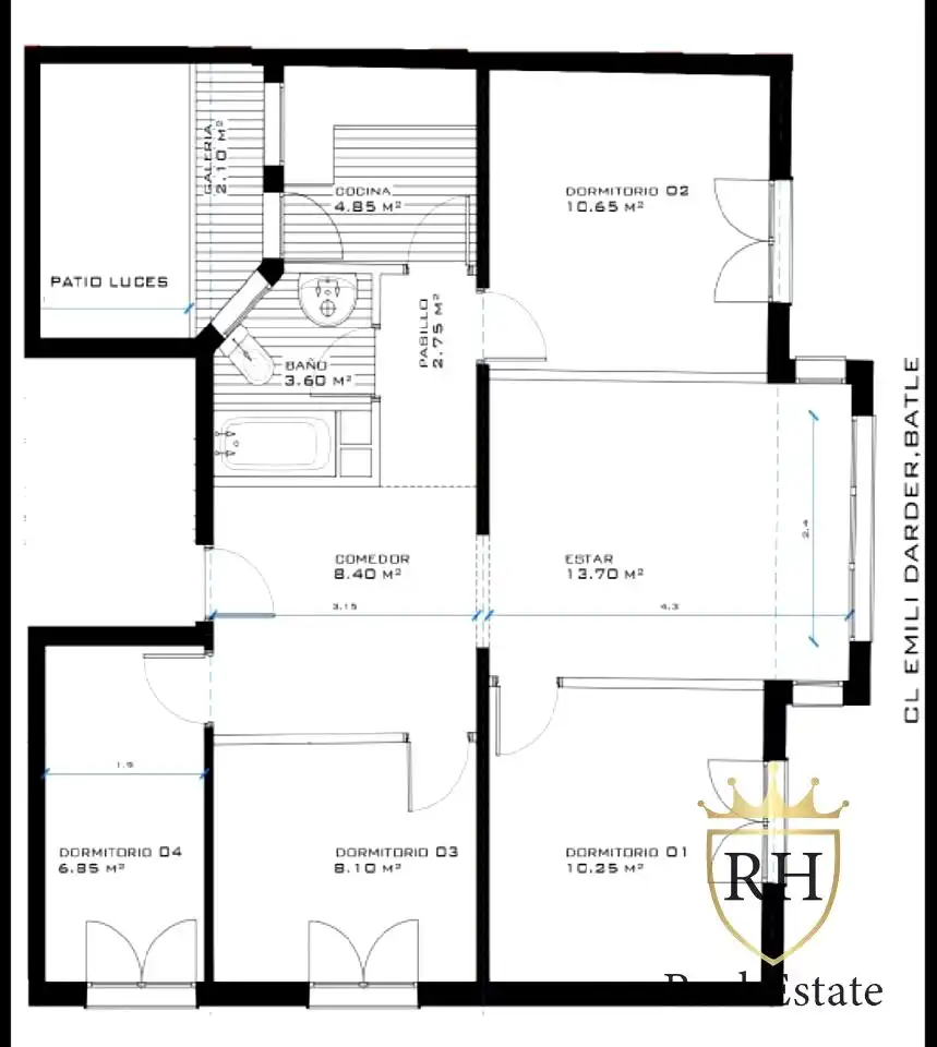 Piso en venta en  Palma de Mallorca