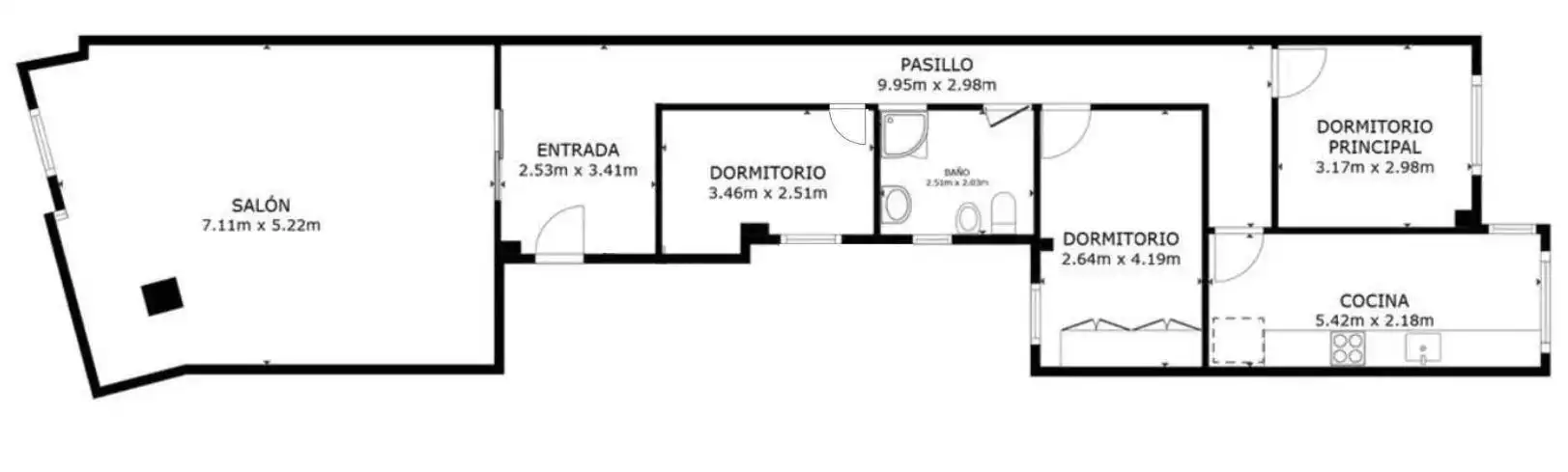 Wohnung mit Aufzug zum Verkauf in Rúa de San Pedro de Mezonzo, imagen 27