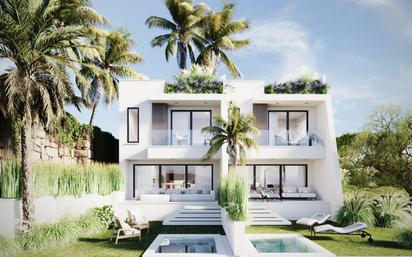 Exterior view of Single-family semi-detached for sale in Fuengirola  with Terrace