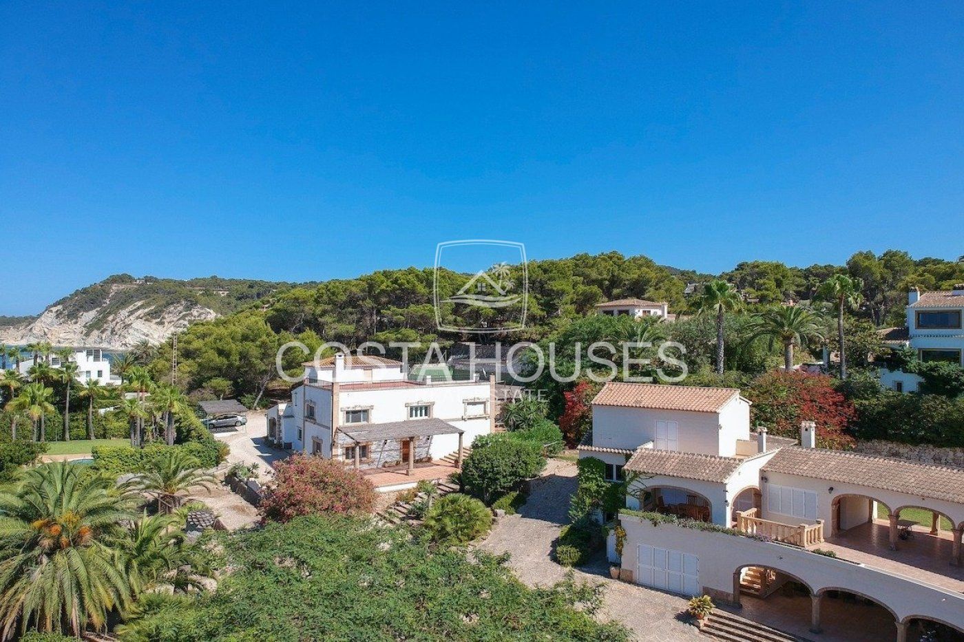 Vista exterior de Casa o xalet en venda en Jávea / Xàbia amb Aire condicionat, Jardí privat i Terrassa