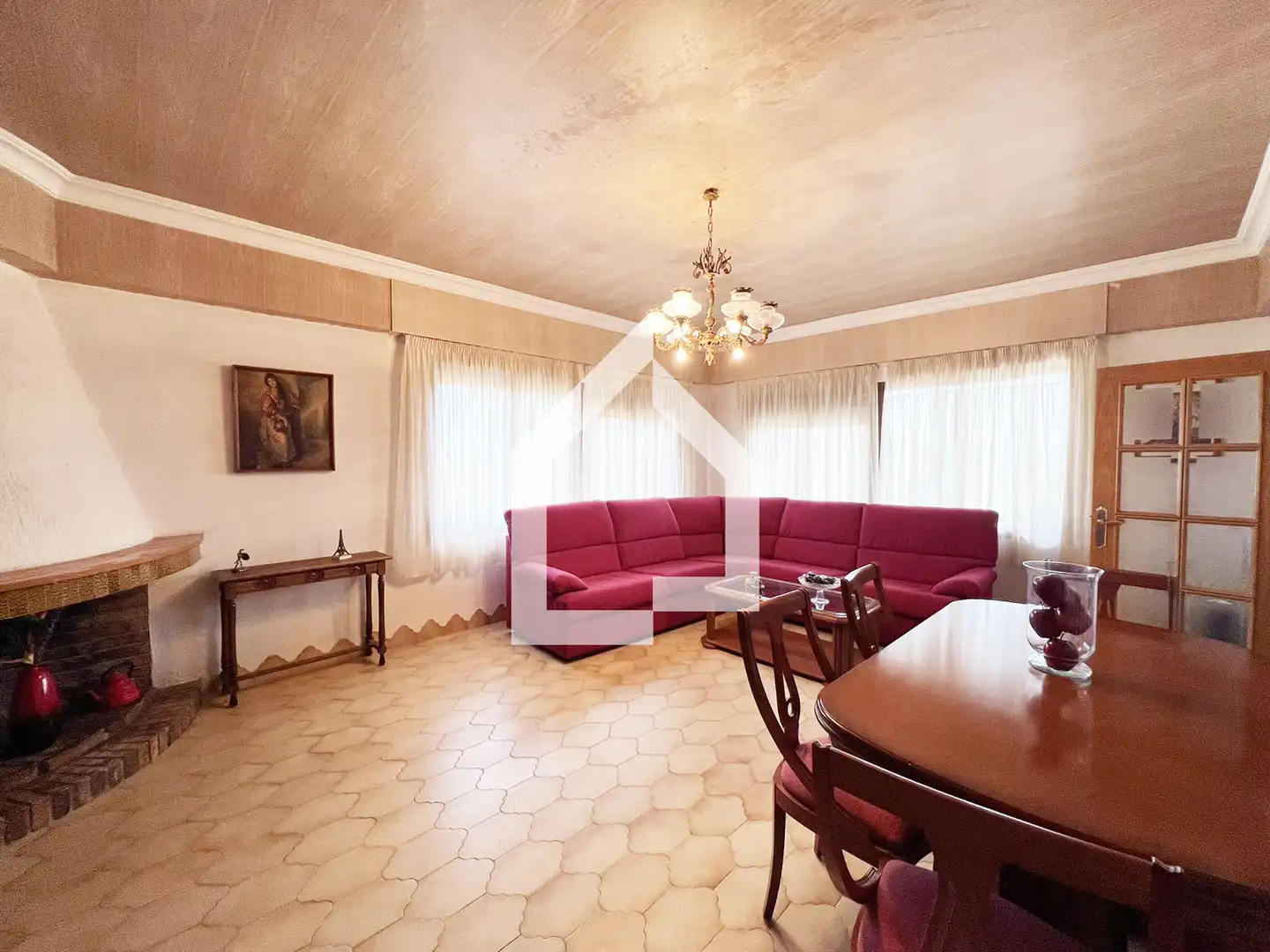 Sala de estar de Casa o chalet en venta en San Vicente del Raspeig / Sant Vicent del Raspeig con Jardín privado, Terraza y Trastero