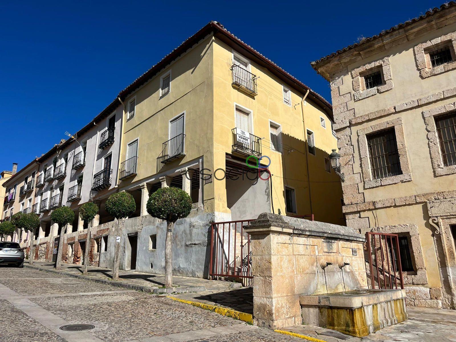 Vista exterior de Casa o xalet en venda en Brihuega amb Calefacció i Balcó