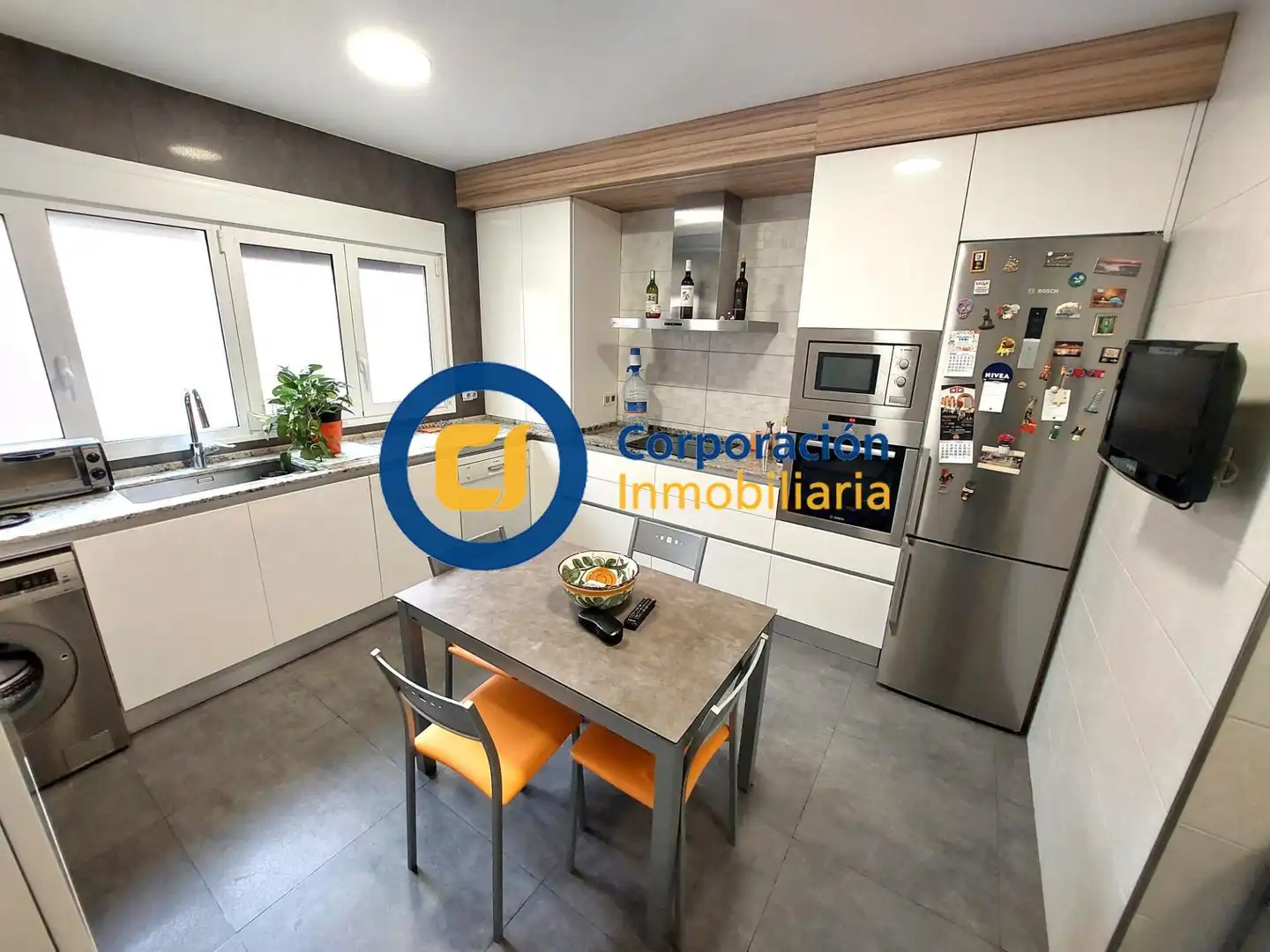 Küche von Wohnung zum Verkauf in Lorca mit Klimaanlage, Möbliert und Balkon