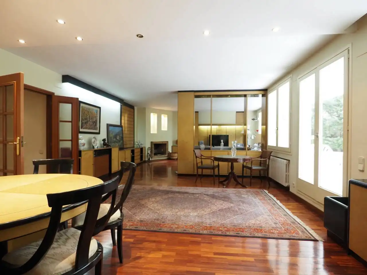 Esszimmer von Wohnung zum Verkauf in Granollers mit Heizung, Parkett und Terrasse