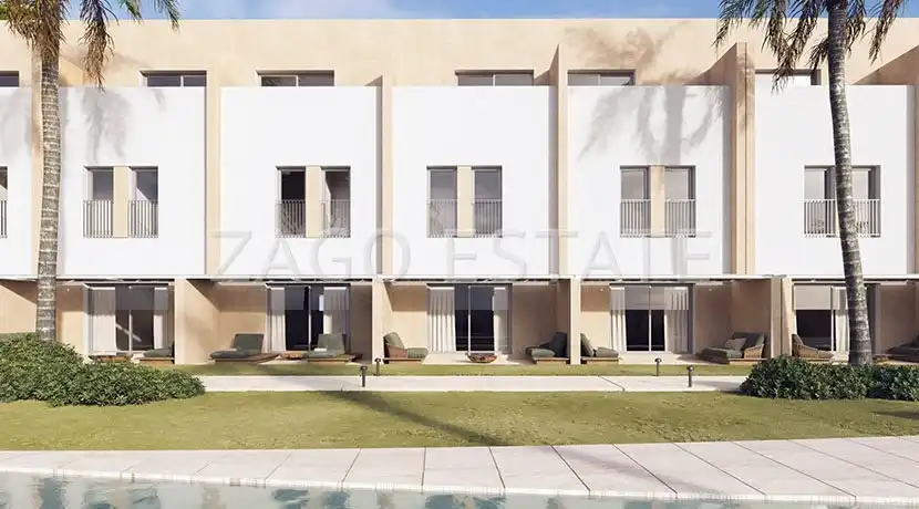 Vista exterior de Casa adosada en venta en Devessa - Monte Pego