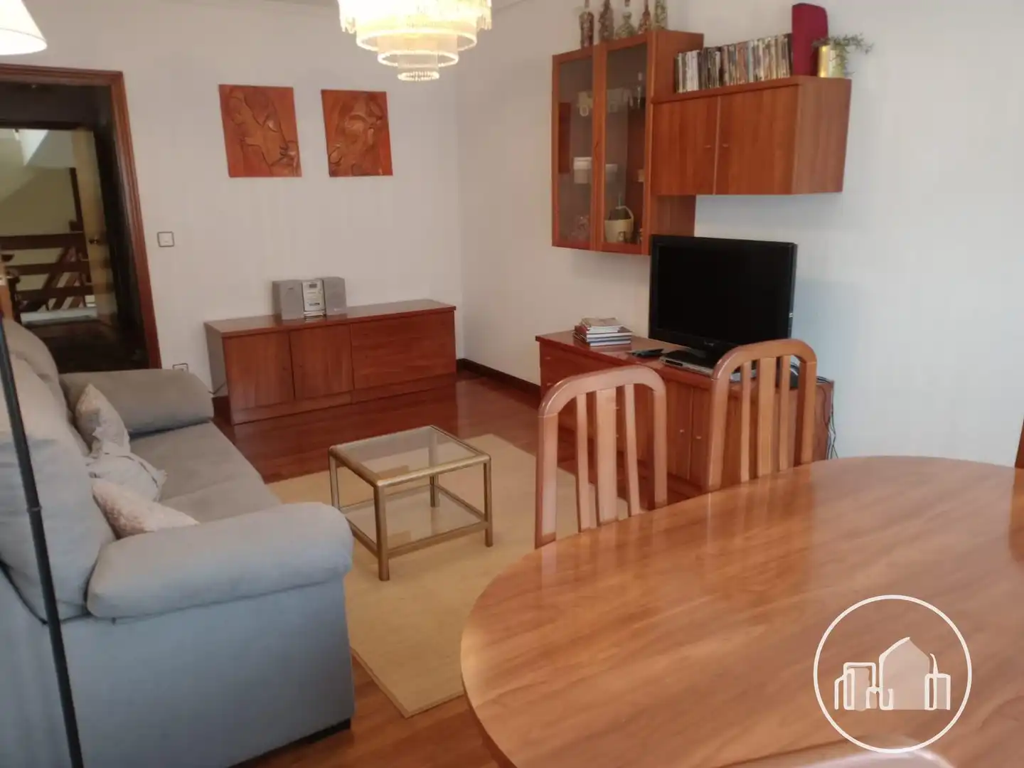 Wohnzimmer von Wohnung zur Miete in Villarcayo de Merindad de Castilla la Vieja mit Heizung und Balkon