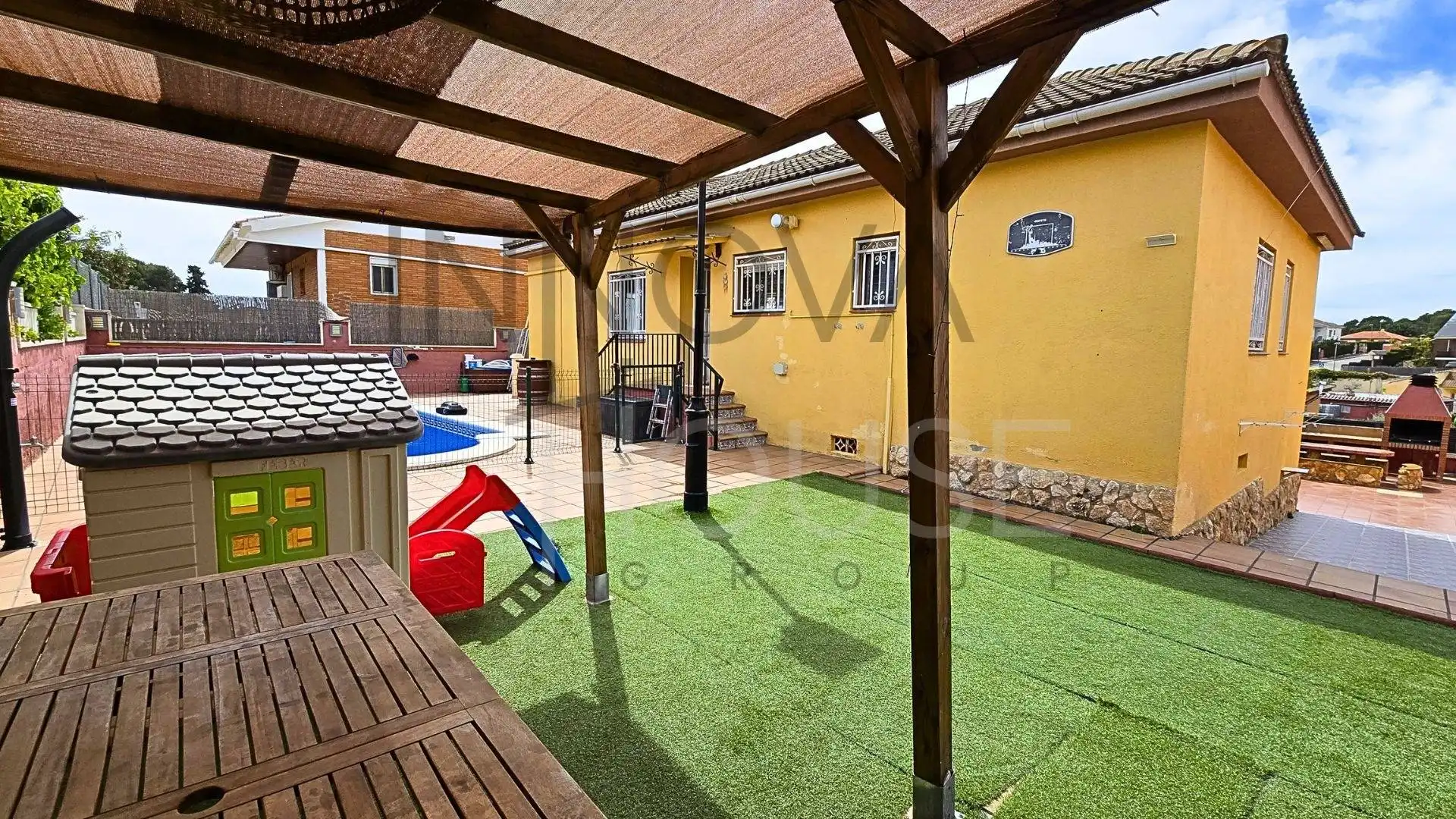 Terrassa de Casa o xalet en venda en Creixell amb Aire condicionat, Calefacció i Jardí privat