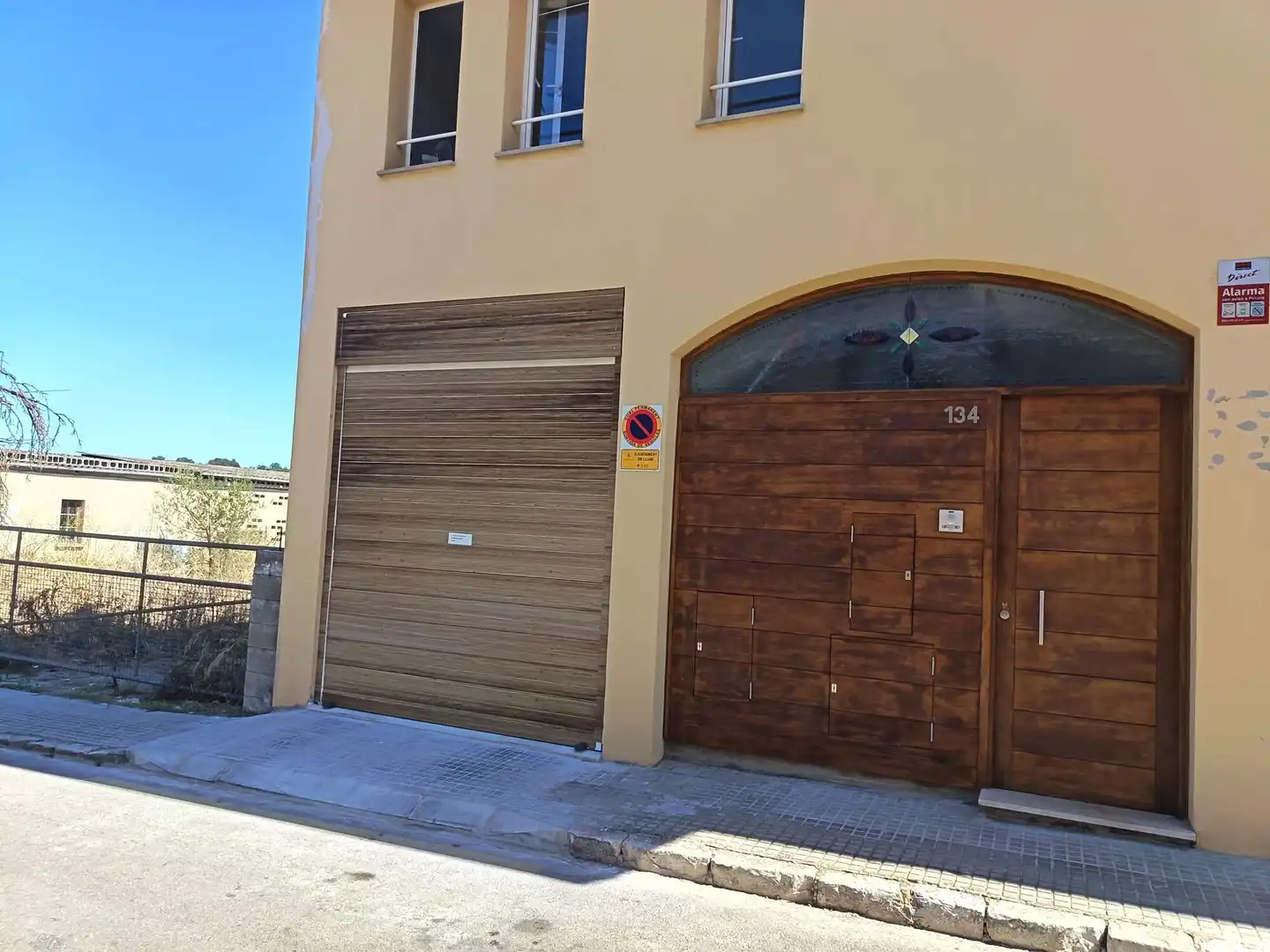 Exterior view of Ground floor for rent in Llubí  with Air Conditioner, Heating and Terrace