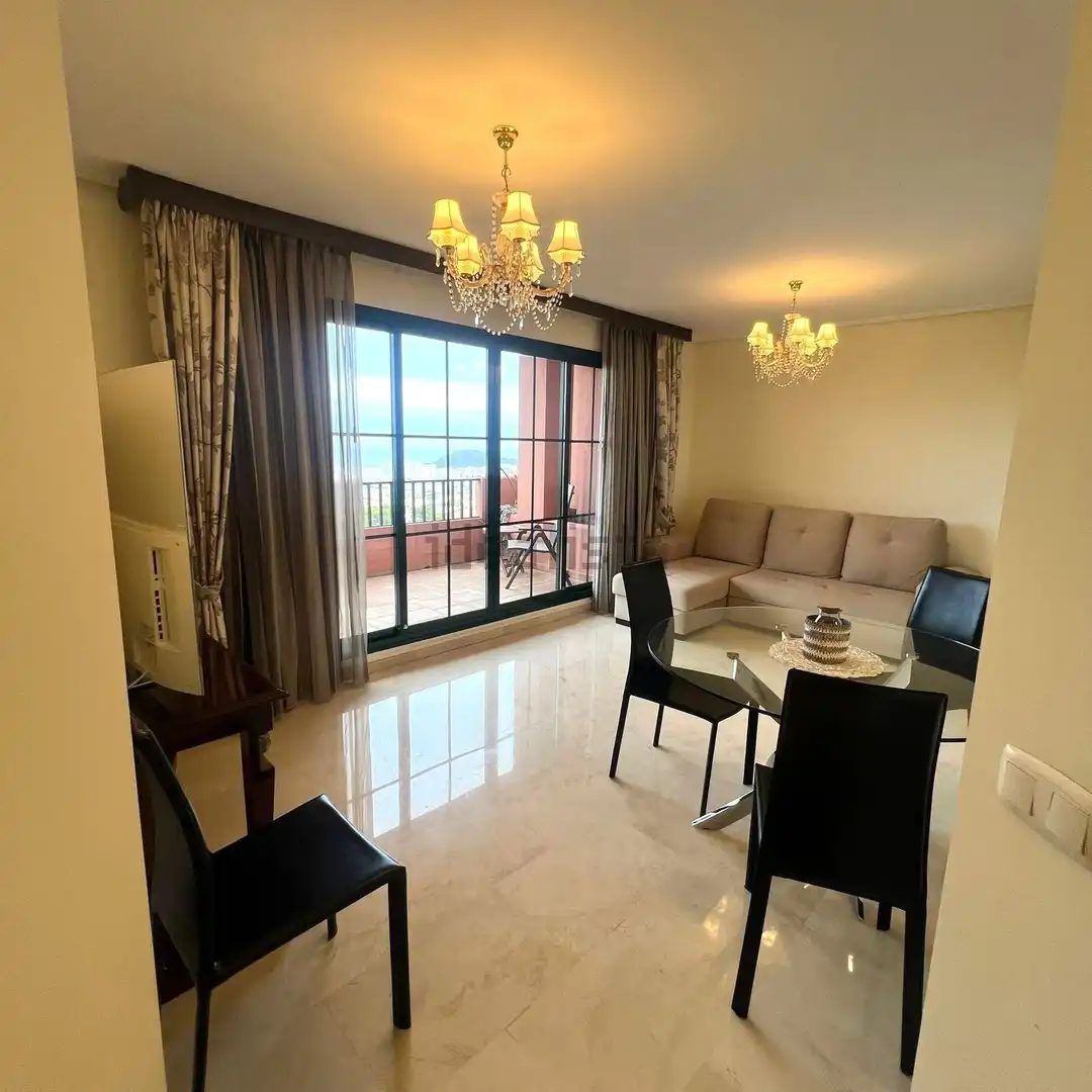 Sala de estar de Apartamento en venta en Finestrat con Aire acondicionado, Terraza y Piscina comunitaria