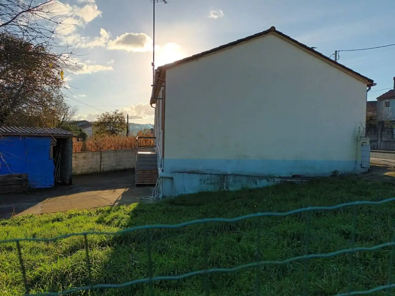 Vista exterior de Casa o chalet en venta en Vilasantar con Jardín privado