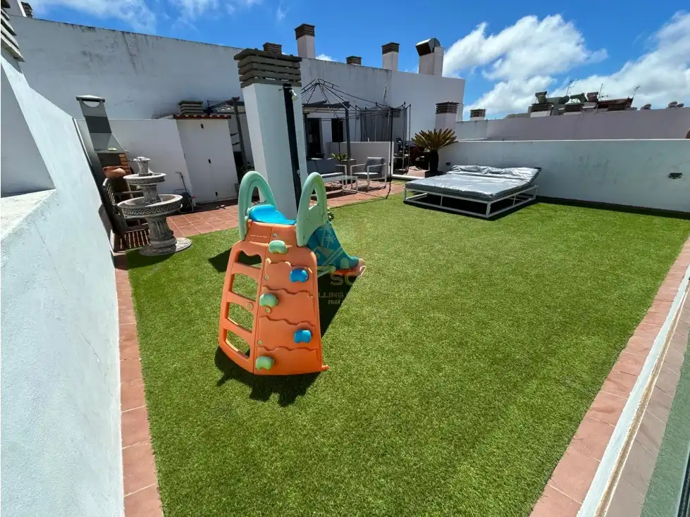 Terraza de Apartamento en venta en San Cristóbal de la Laguna con Terraza y Amueblado