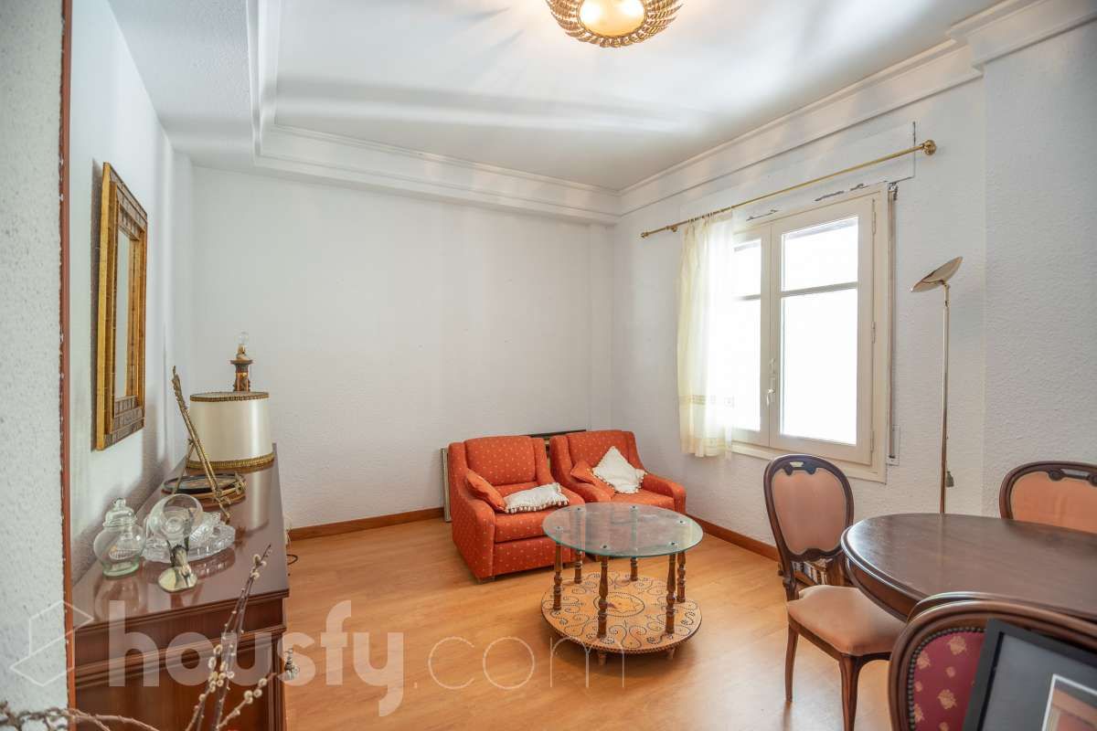 Living room of Flat for sale in  Zaragoza Capital