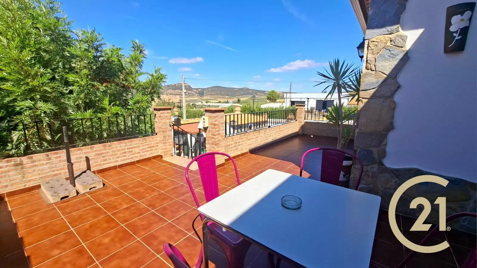 Terraza de Casa o chalet en venta en Arriate con Aire acondicionado, Jardín privado y Terraza
