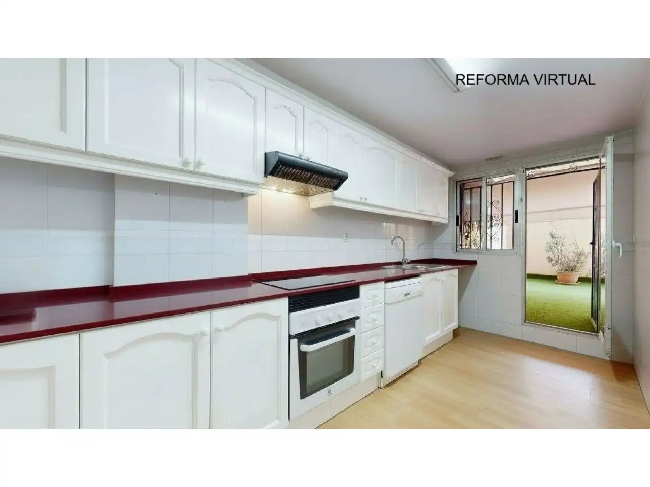 Cocina de Piso en venta en Valencia con Aire acondicionado, Calefacción y Jardín privado