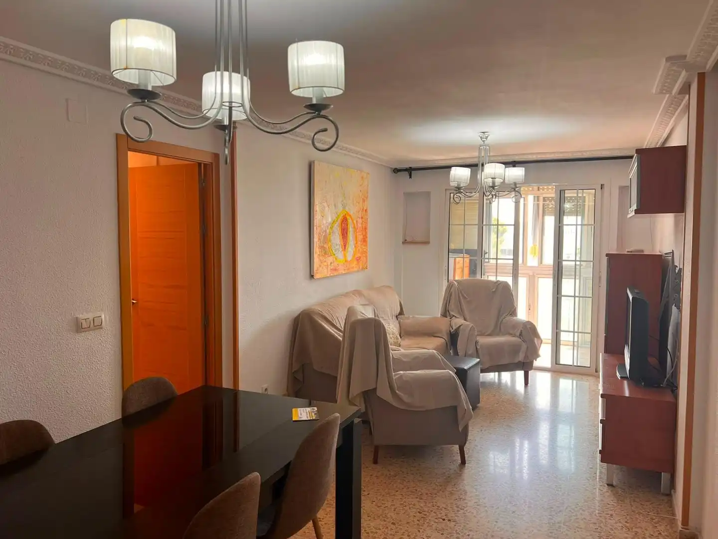 Sala d'estar de Pis per a compartir en Sevilla amb Terrassa