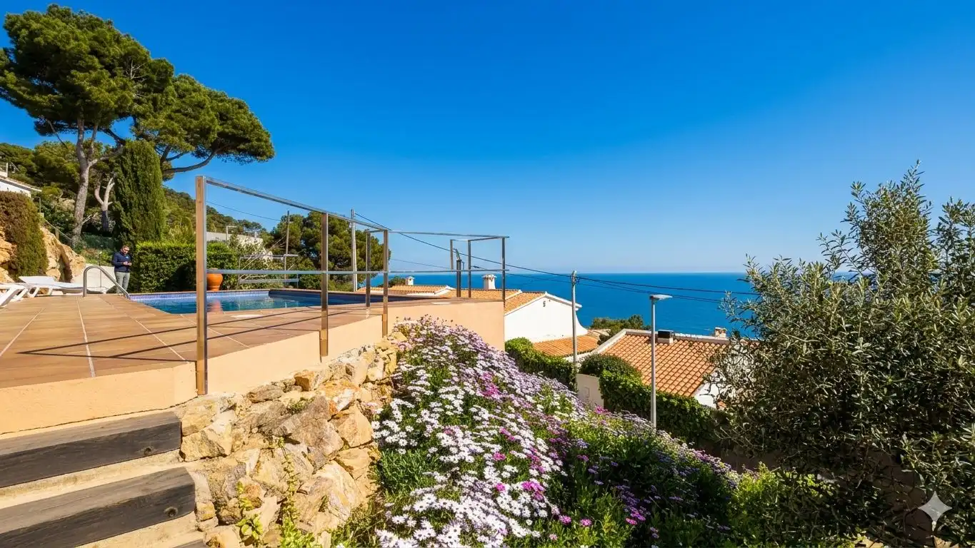 Jardí de Casa o xalet en venda en Begur amb Aire condicionat, Calefacció i Jardí privat