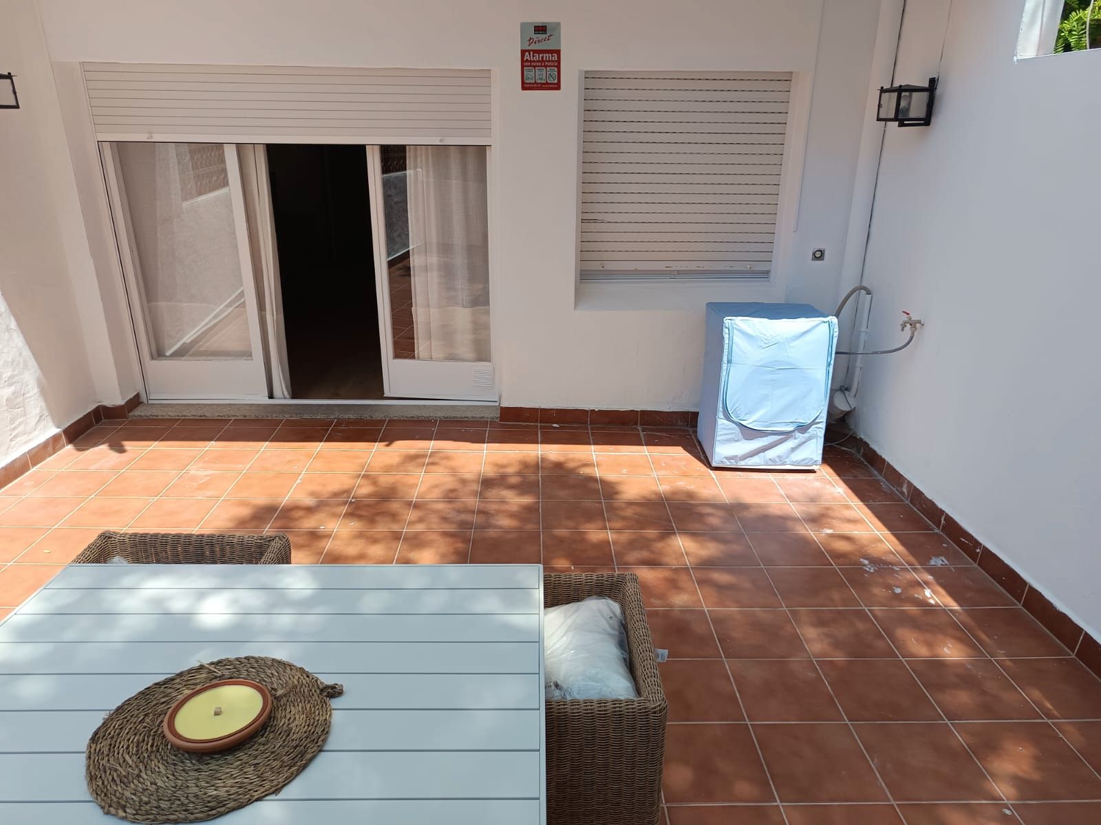 Terrassa de Apartament de lloguer en Sitges amb Terrassa, Moblat i Forn