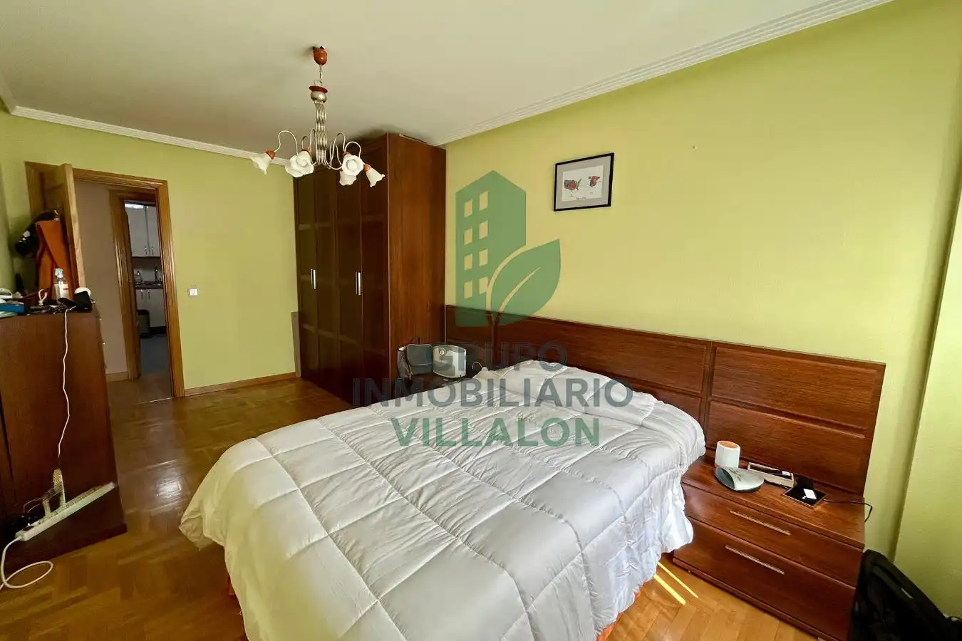 Schlafzimmer von Wohnung zum Verkauf in San Andrés del Rabanedo mit Heizung, Abstellraum und Möbliert