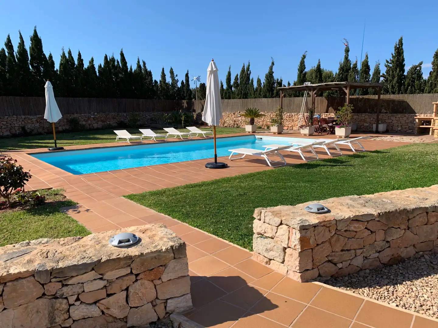 Piscina de Casa o xalet en venda en Formentera amb Aire condicionat, Calefacció i Jardí privat