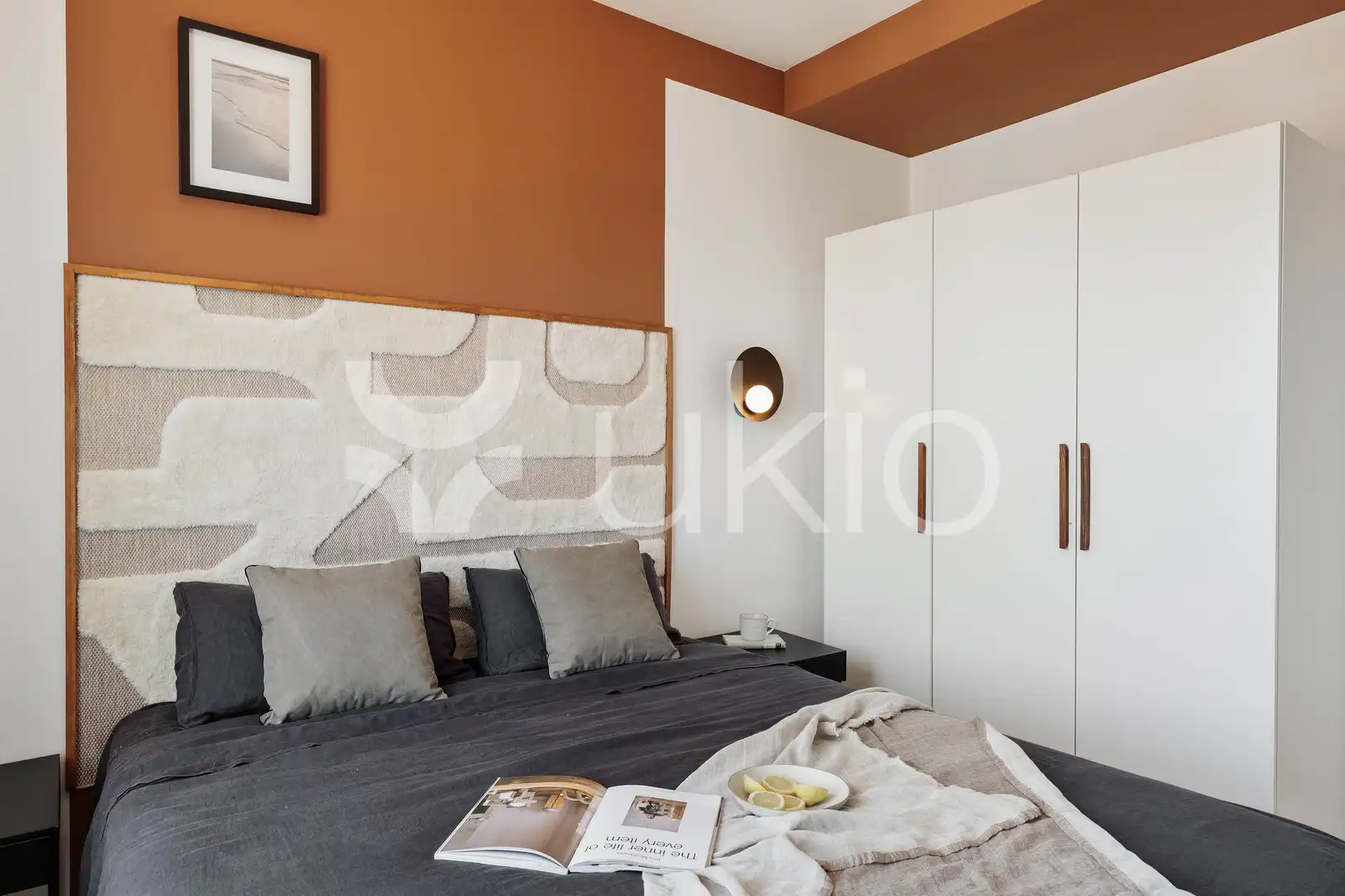 Habitación de Apartamento de alquiler en Barcelona con Aire acondicionado, Calefacción y Terraza