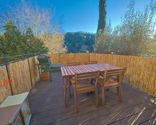 Terrace of House or chalet to rent in Molins de Rei  with Air Conditioner, Heating and Private garden