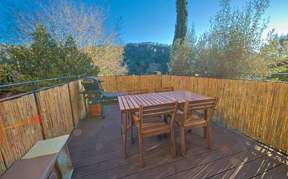 Terrace of House or chalet to rent in Molins de Rei  with Air Conditioner, Heating and Private garden