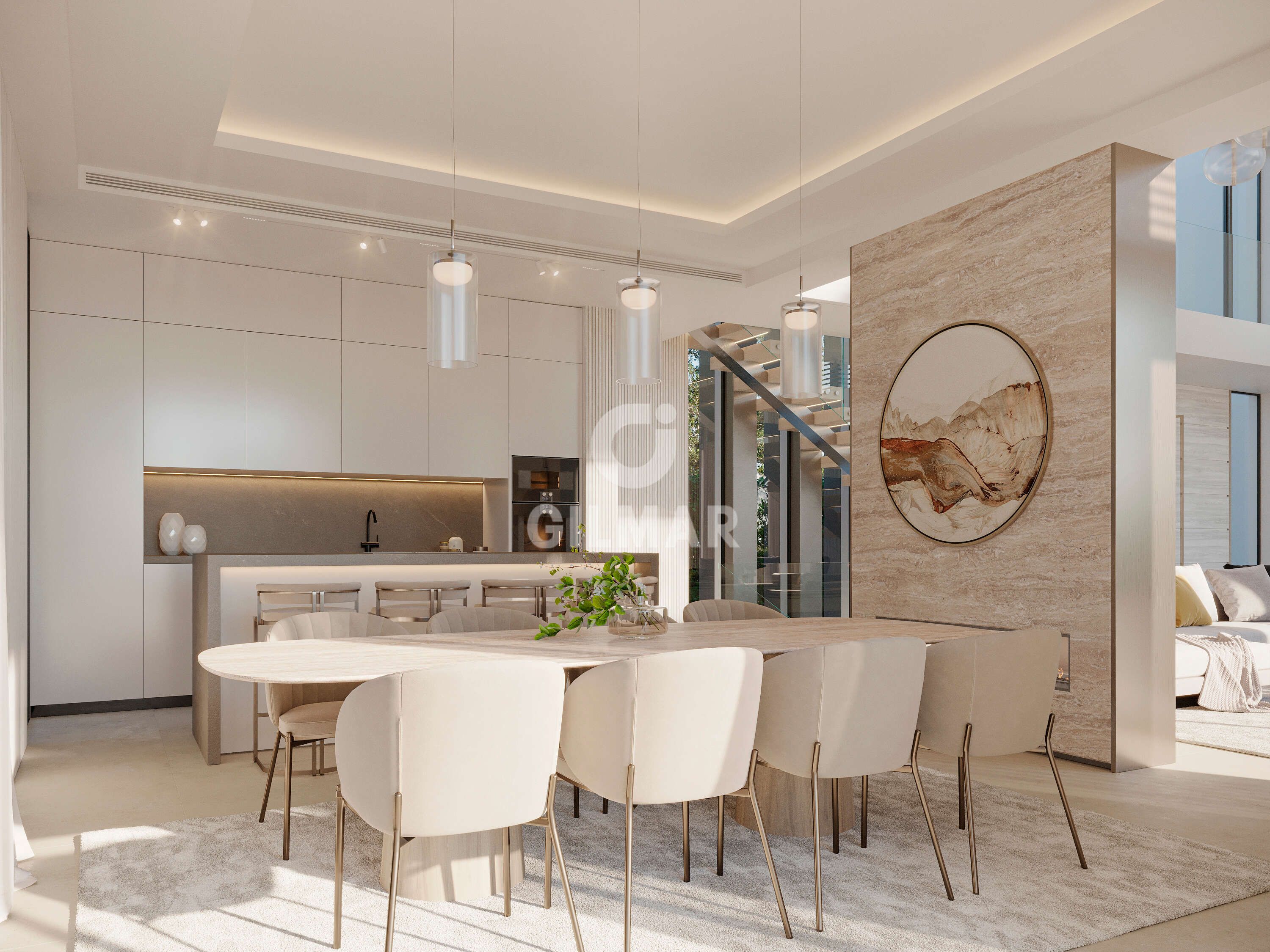 Dining room of House or chalet for sale in Marbella  with Heating, Private garden and Swimming Pool