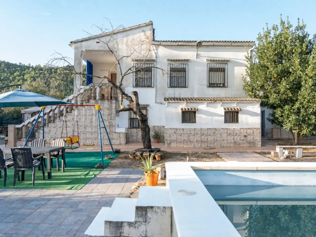 Villa mit Pool zum Verkauf in Partida Pla de la Llacuna 17