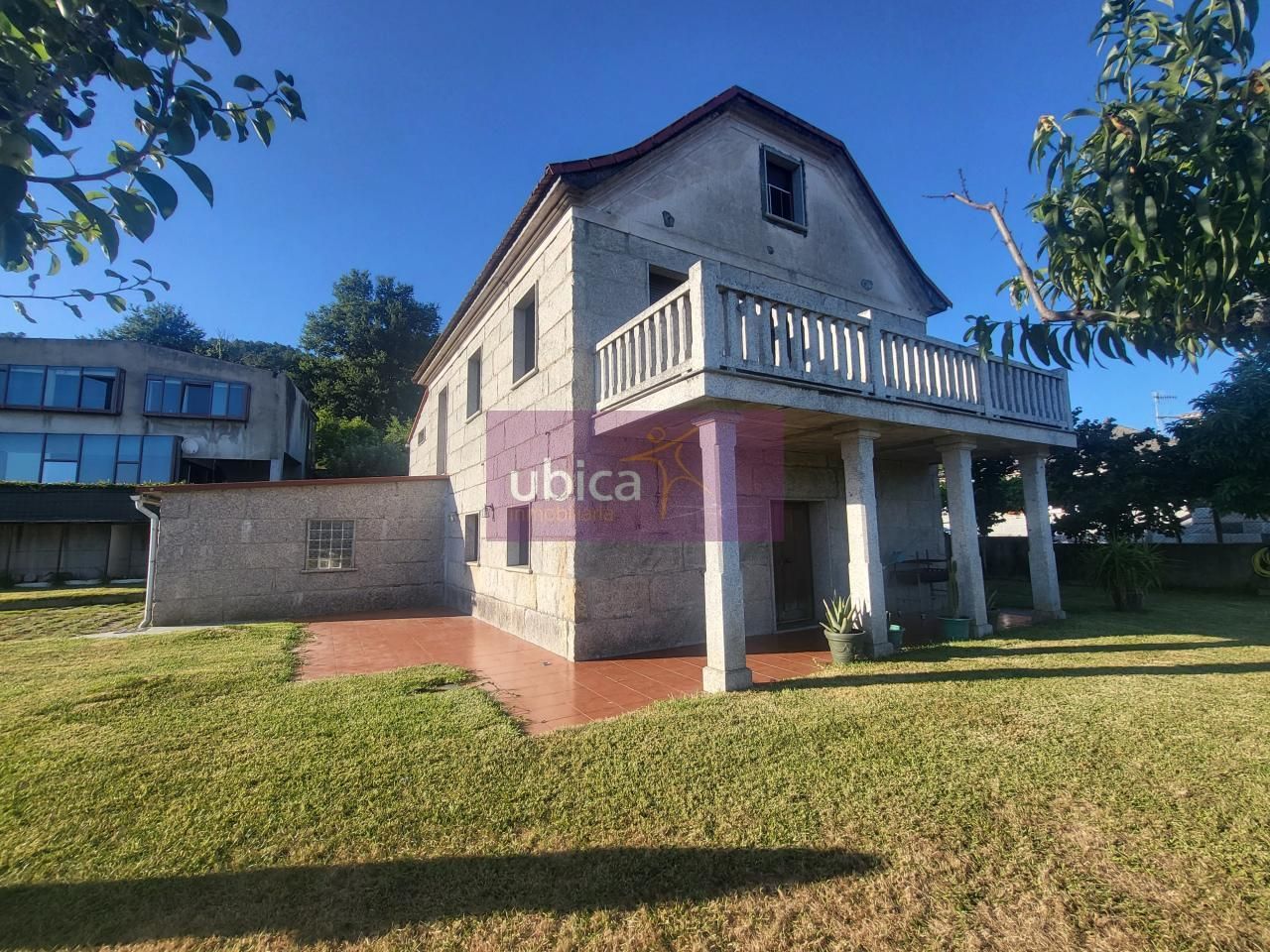 Vista exterior de Casa o chalet en venta en Ponteareas con Calefacción, Jardín privado y Terraza