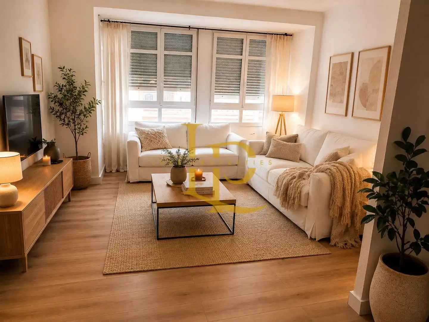 Sala d'estar de Pis en venda en Castellón de la Plana / Castelló de la Plana amb Calefacció i Parquet