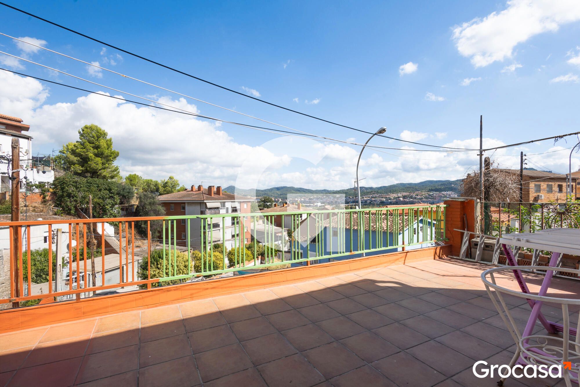 Terrace of Single-family semi-detached for sale in Sant Vicenç Dels Horts  with Air Conditioner, Heating and Terrace