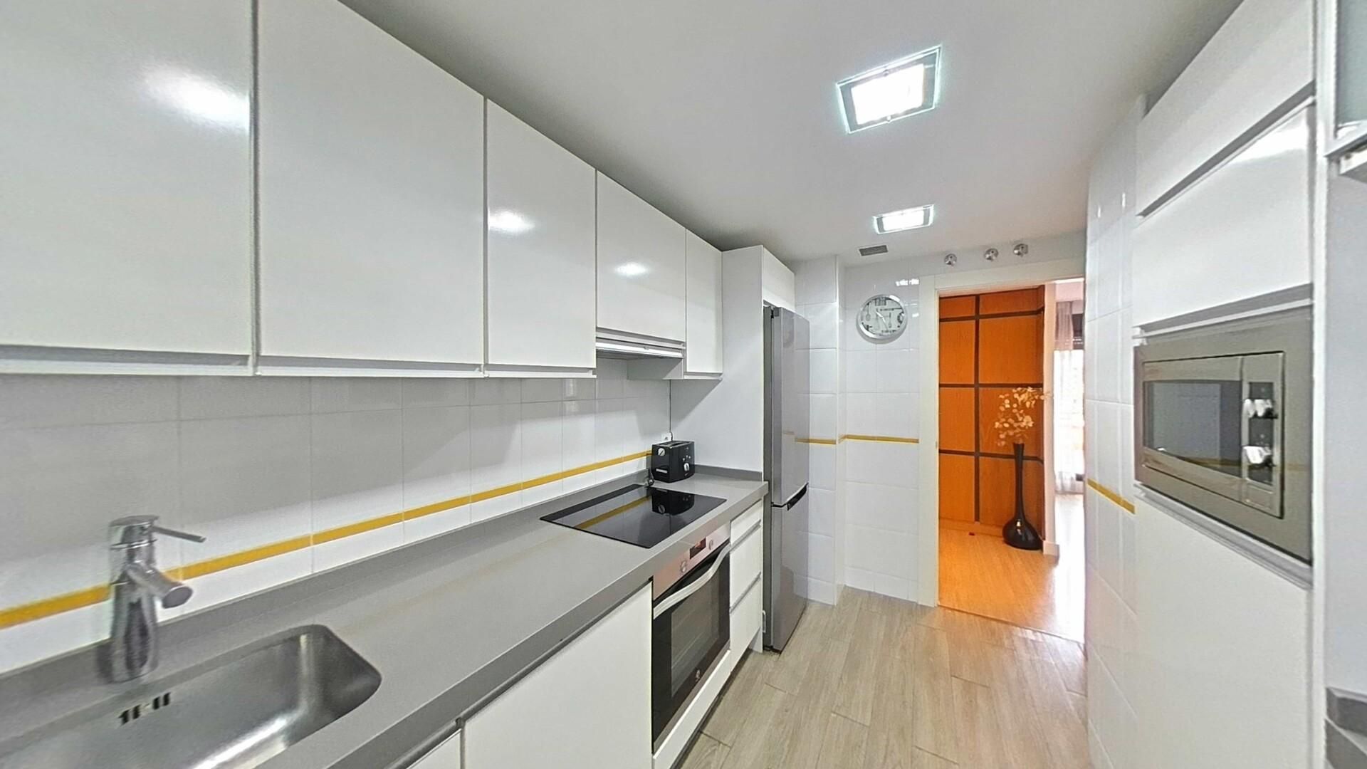 Küche von Dachboden miete in El Molar (Madrid) mit Terrasse und Abstellraum