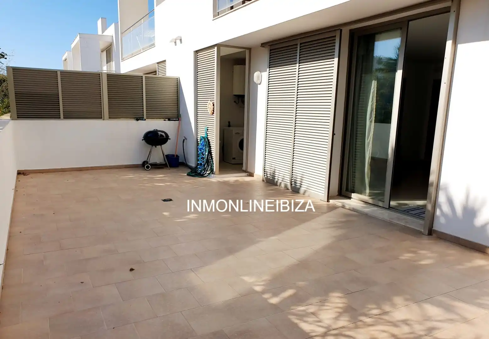 Terrasse von Wohnung zur Miete in Sant Antoni de Portmany mit Klimaanlage, Terrasse und Abstellraum