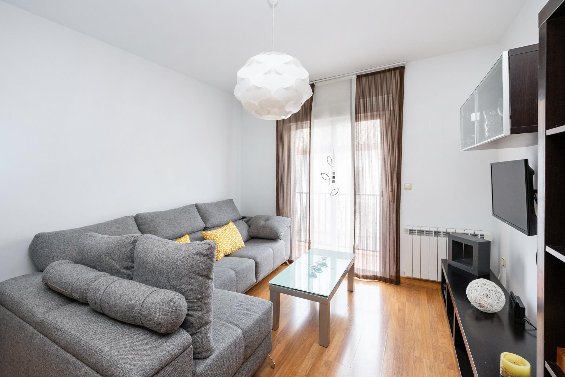 Living room of Flat for sale in Güejar Sierra  with Heating and Balcony