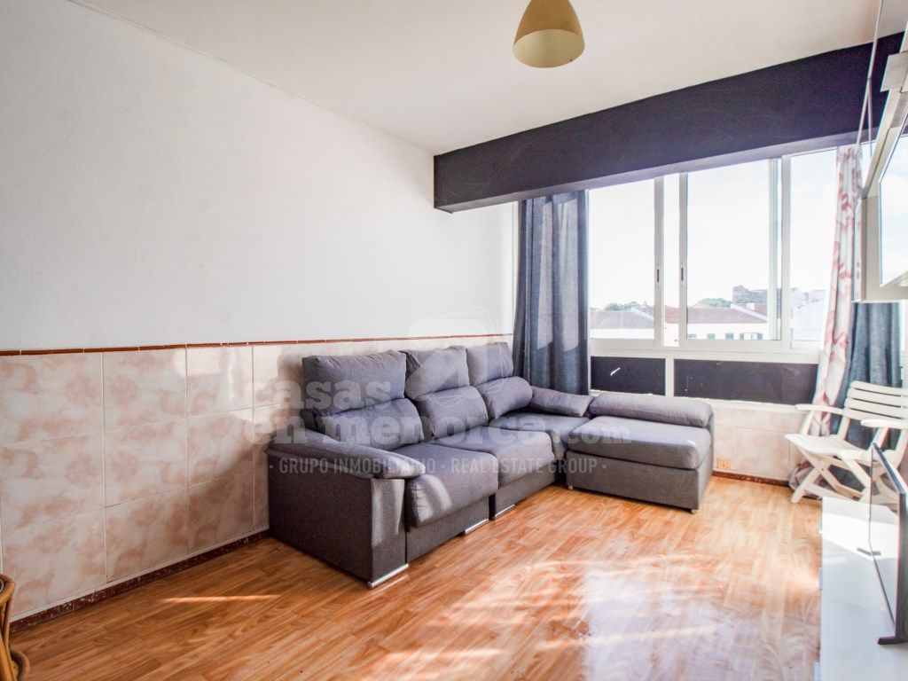 Sala de estar de Piso en venta en Es Castell