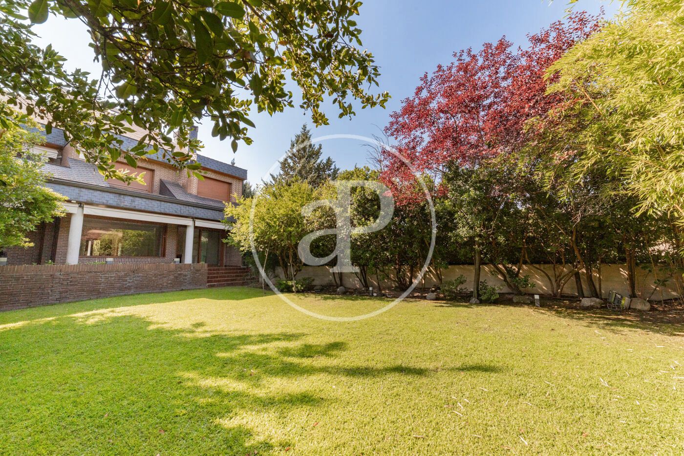 Garden of Single-family semi-detached to rent in Las Rozas de Madrid  with Air Conditioner, Heating and Private garden