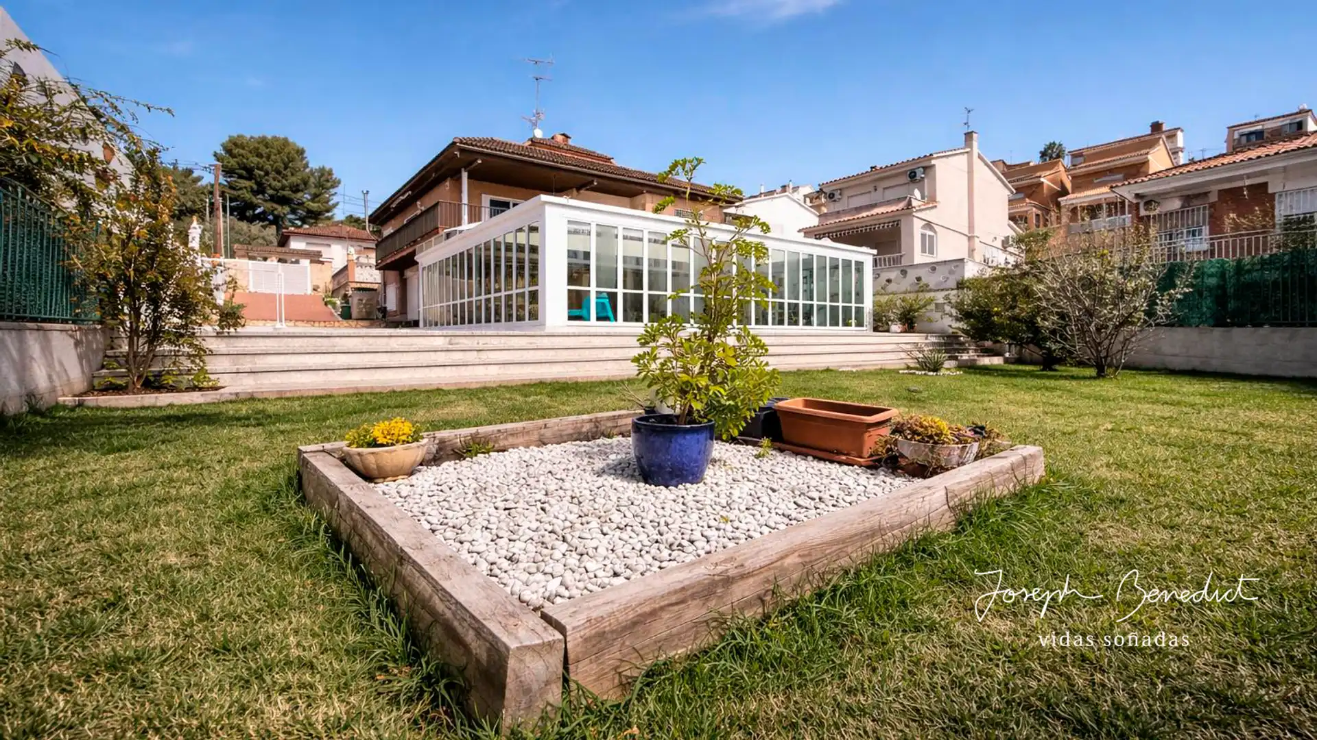 Jardín de Casa o chalet en venta en Calafell con Aire acondicionado, Calefacción y Jardín privado