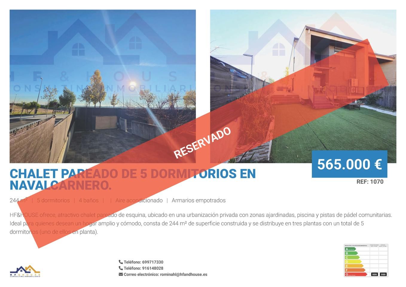 Houses for sale in Navalcarnero  with Air Conditioner, Heating and Swimming Pool