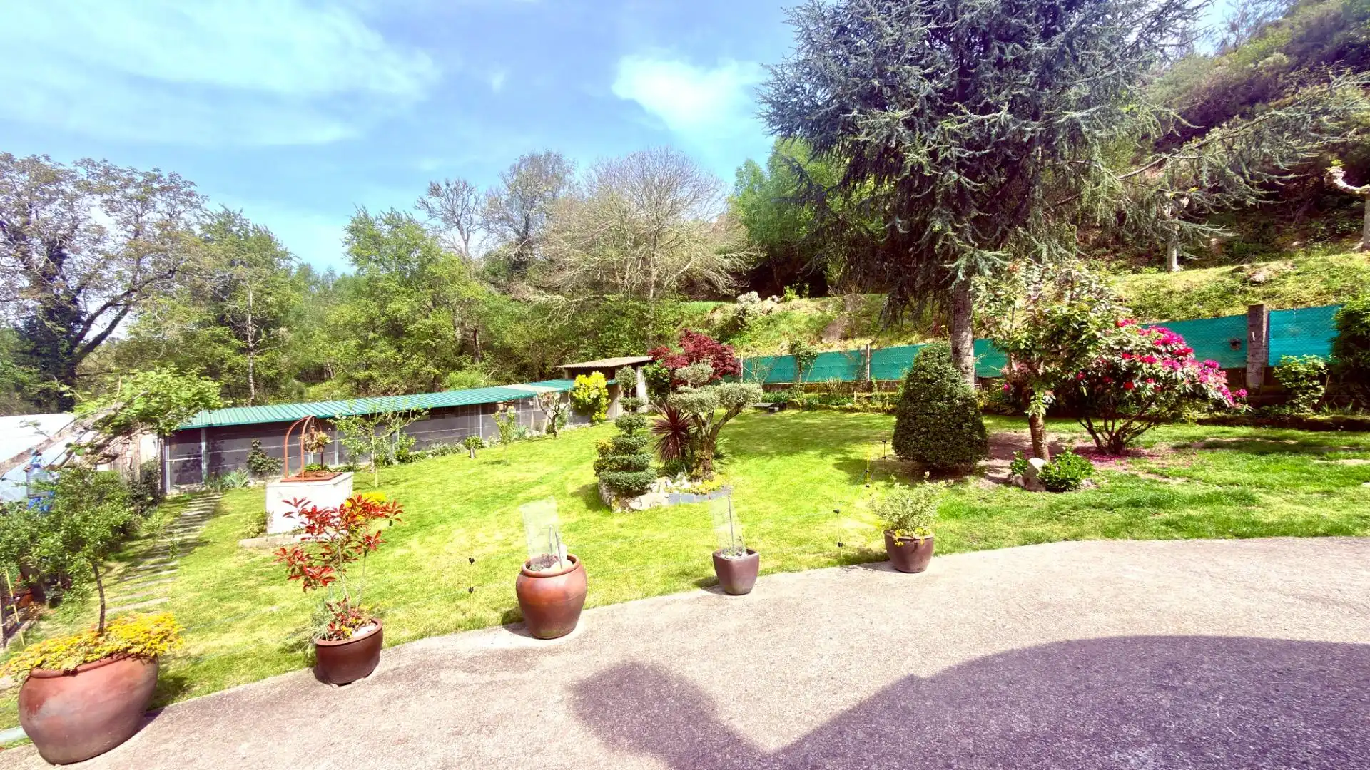 Garden of Houses for sale in Esgos  with Private garden, Parquet flooring and Furnished