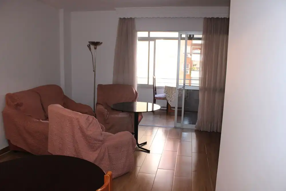 Sala de estar de Piso de alquiler en Málaga con Aire acondicionado, Calefacción y Terraza