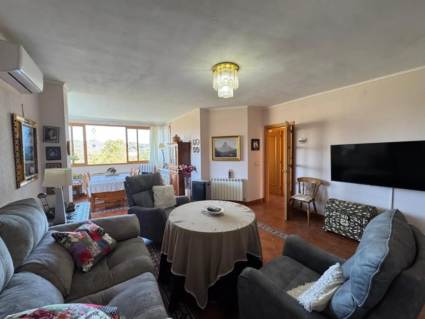 Sala de estar de Casa o chalet en venta en Ardales con Jardín privado y Terraza