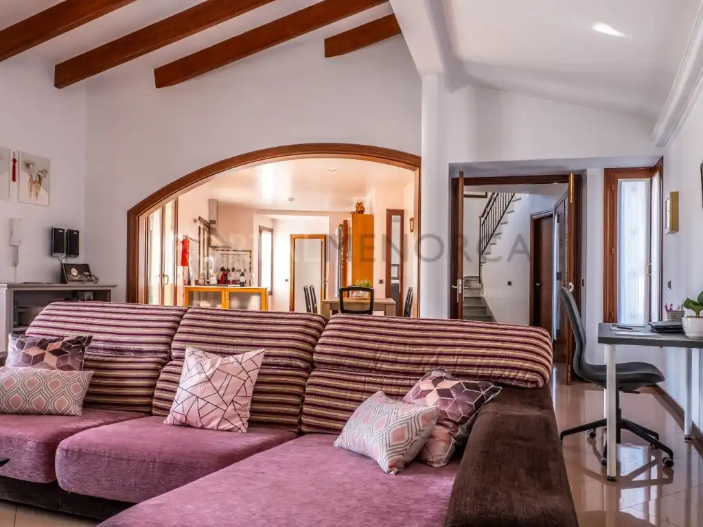 Sala de estar de Casa o chalet en venta en Ciutadella de Menorca con Aire acondicionado, Jardín privado y Terraza