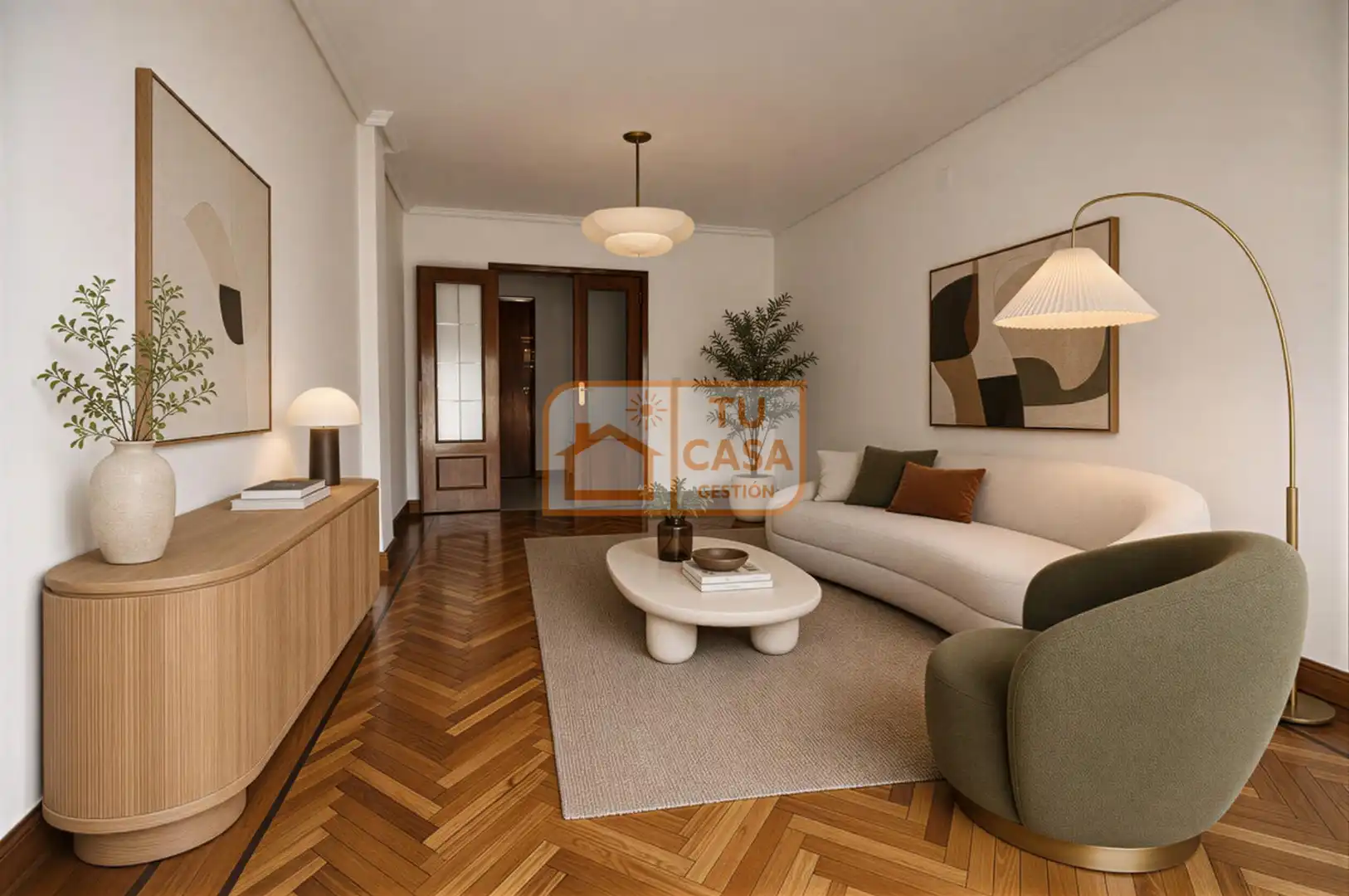 Sala de estar de Piso en venta en Cáceres con Terraza y Trastero
