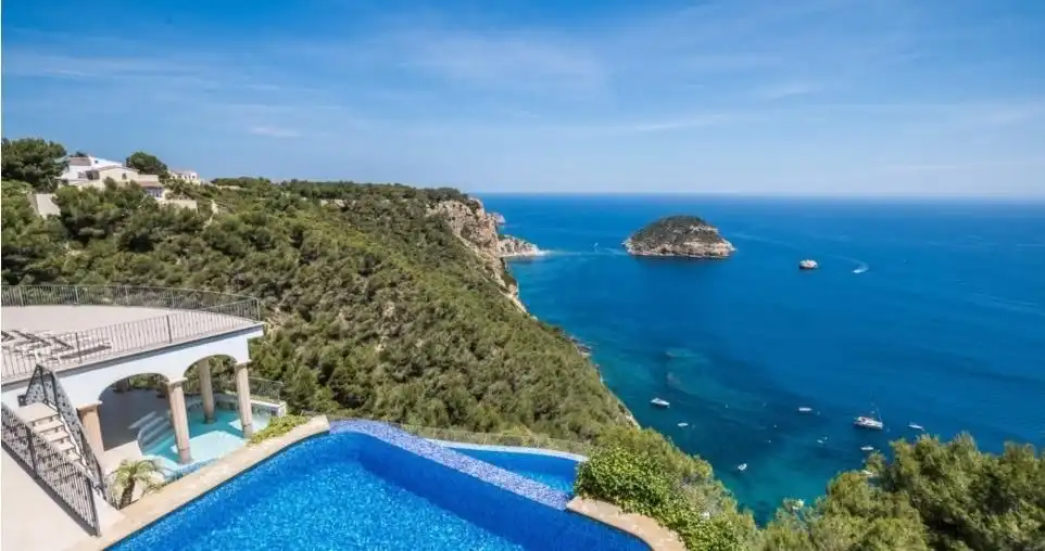Piscina de Casa o xalet en venda en Jávea / Xàbia amb Aire condicionat, Jardí privat i Terrassa