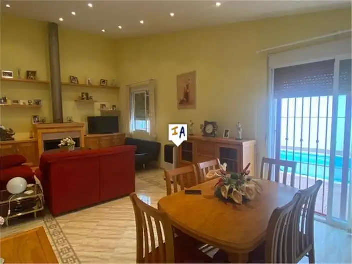 Esszimmer von Einfamilien-Reihenhaus zum Verkauf in Íllora mit Terrasse, Abstellraum und Schwimmbad