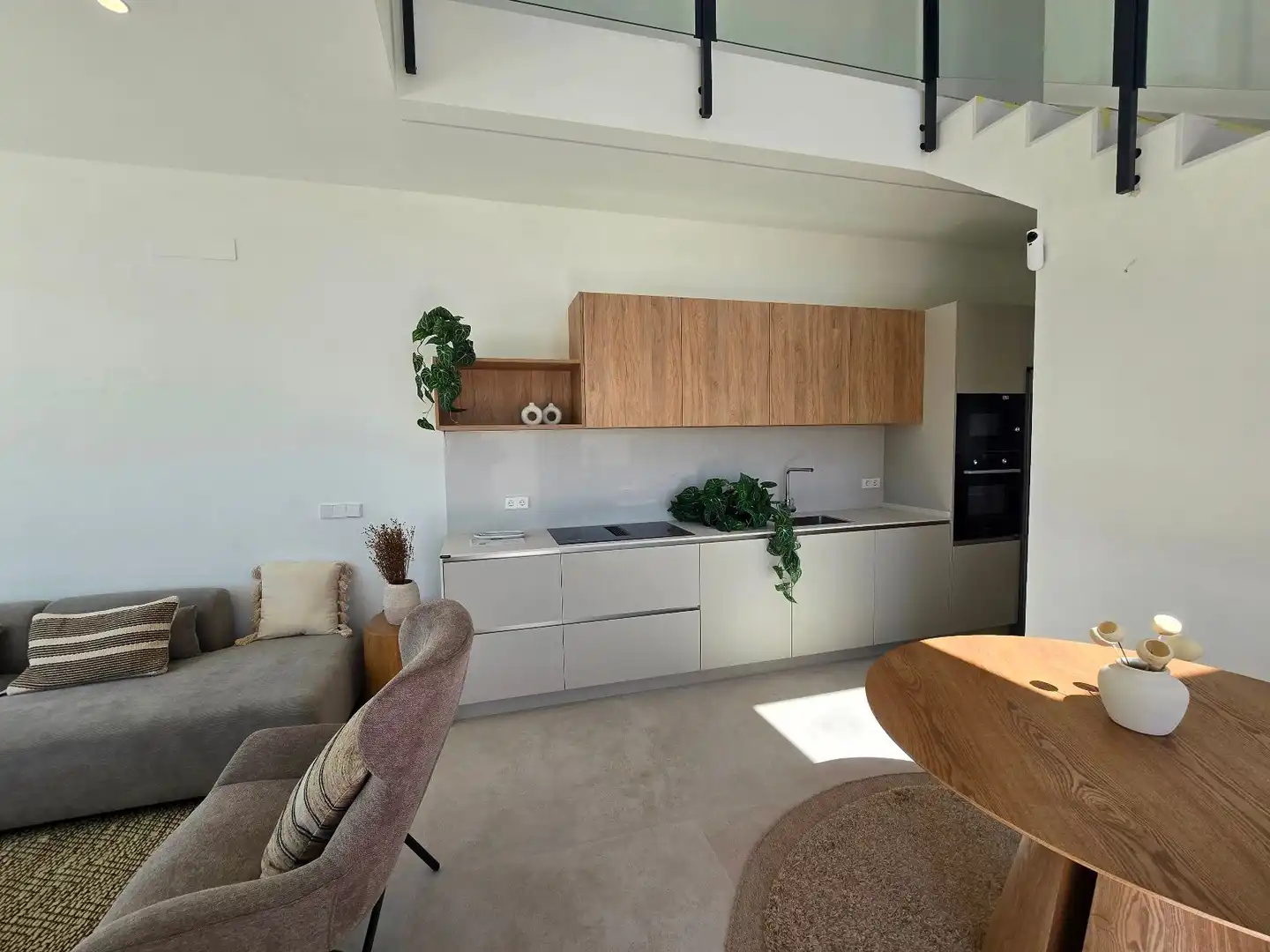 Cocina de Casa adosada en venta en Vera con Aire acondicionado, Jardín privado y Terraza