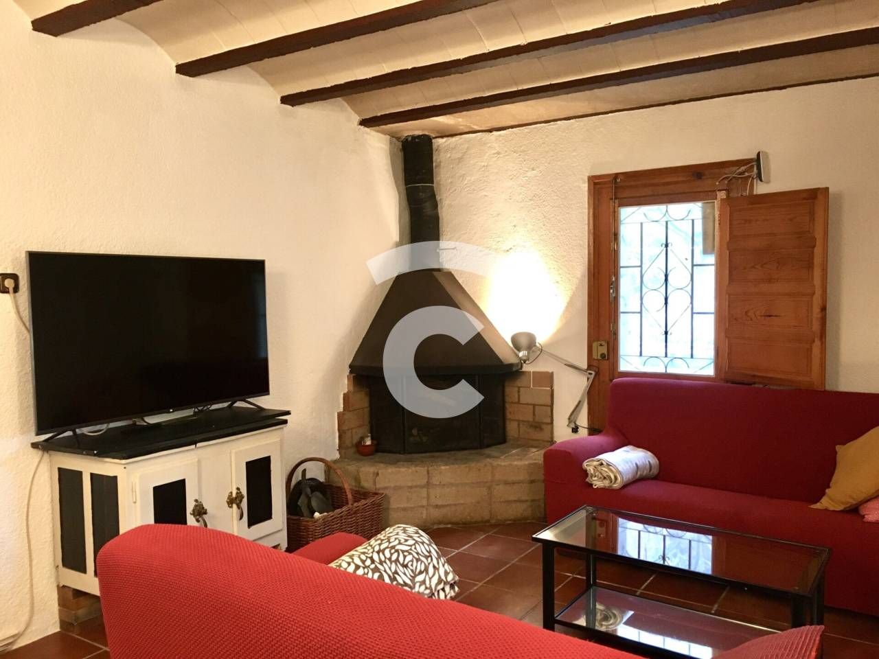 Sala de estar de Casa o chalet en venta en Arbúcies con Jardín privado